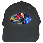 Dram Abstrak Black Cap