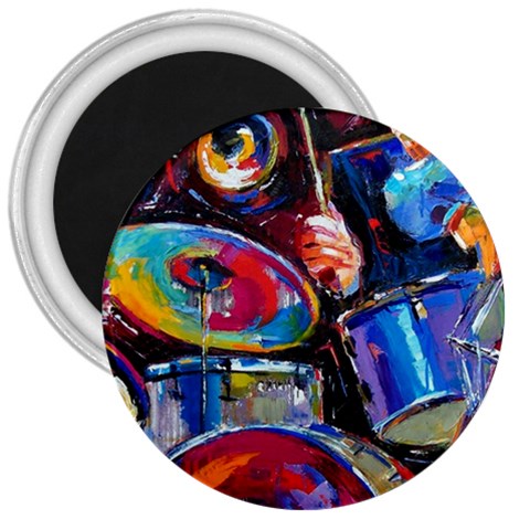 Dram Abstrak 3  Magnet from ArtsNow.com Front