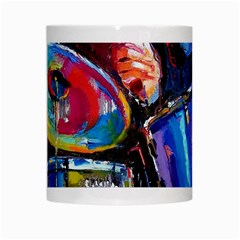 Dram Abstrak White Mug from ArtsNow.com Center