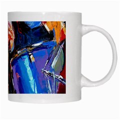 Dram Abstrak White Mug from ArtsNow.com Right