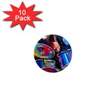 Dram Abstrak 1  Mini Magnet (10 pack) 
