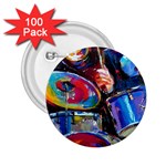 Dram Abstrak 2.25  Button (100 pack)