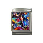 Dram Abstrak Italian Charm (13mm)