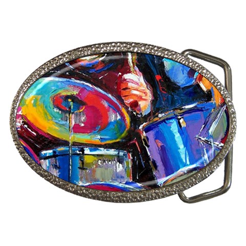 Dram Abstrak Belt Buckle from ArtsNow.com Front