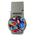 Dram Abstrak Money Clip (Round)