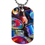 Dram Abstrak Dog Tag (One Side)