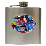 Dram Abstrak Hip Flask (6 oz)
