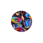 Dram Abstrak Golf Ball Marker