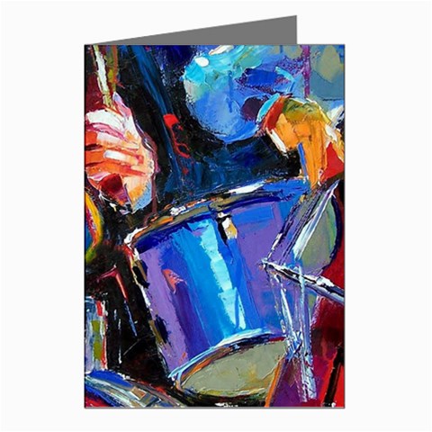 Dram Abstrak Greeting Cards (Pkg of 8) from ArtsNow.com Left
