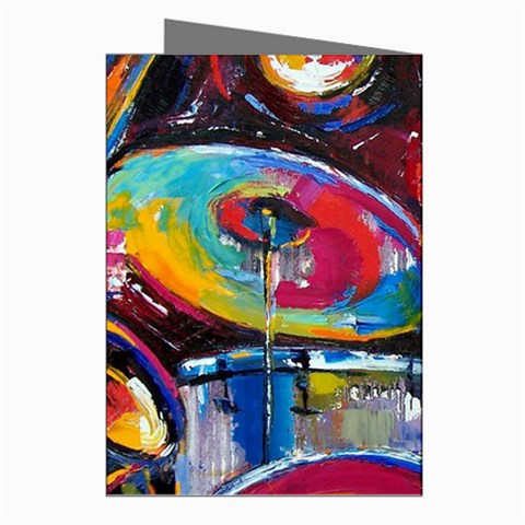 Dram Abstrak Greeting Cards (Pkg of 8) from ArtsNow.com Right