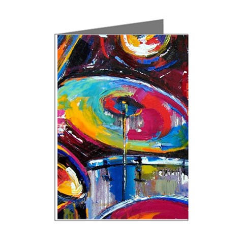 Dram Abstrak Mini Greeting Cards (Pkg of 8) from ArtsNow.com Right