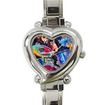 Dram Abstrak Heart Italian Charm Watch