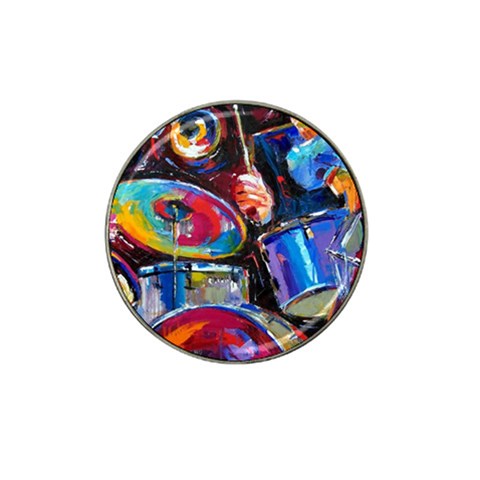 Dram Abstrak Hat Clip Ball Marker from ArtsNow.com Front