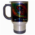 Dram Abstrak Travel Mug (Silver Gray)