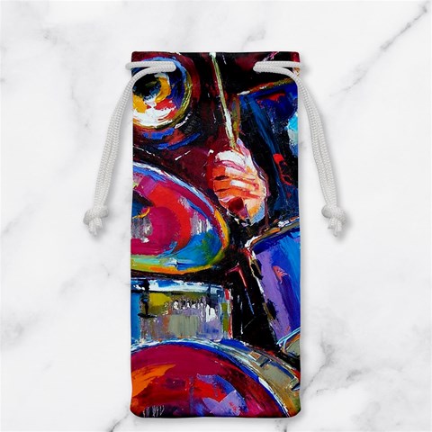 Dram Abstrak Jewelry Bag from ArtsNow.com Front