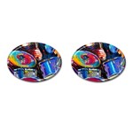 Dram Abstrak Cufflinks (Oval)