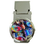 Dram Abstrak Money Clip Watch
