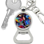 Dram Abstrak Bottle Opener Key Chain