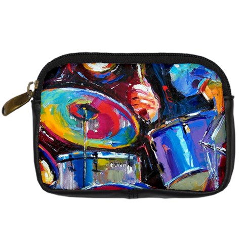 Dram Abstrak Digital Camera Leather Case from ArtsNow.com Front