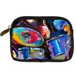 Dram Abstrak Digital Camera Leather Case