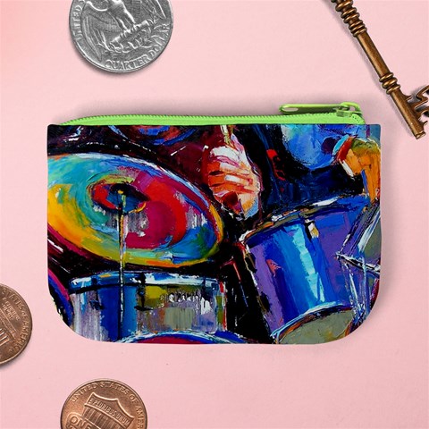 Dram Abstrak Mini Coin Purse from ArtsNow.com Back