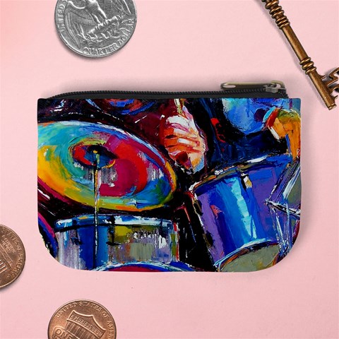 Dram Abstrak Mini Coin Purse from ArtsNow.com Back