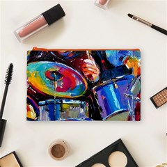 Dram Abstrak Cosmetic Bag (Medium) from ArtsNow.com Front