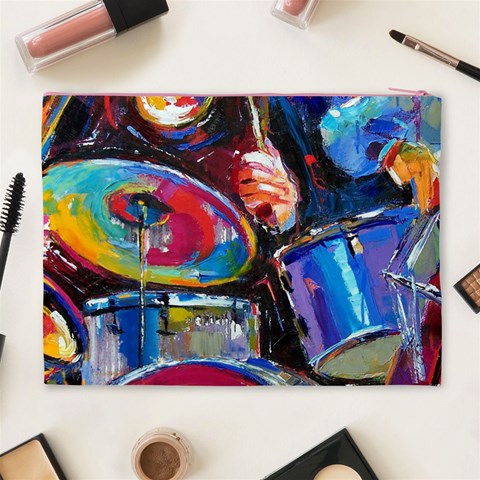 Dram Abstrak Cosmetic Bag (XL) from ArtsNow.com Back