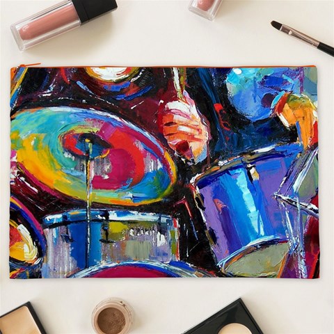 Dram Abstrak Cosmetic Bag (XXL) from ArtsNow.com Front