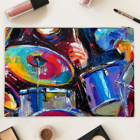 Dram Abstrak Cosmetic Bag (XXL) from ArtsNow.com Back