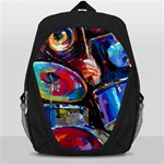 Dram Abstrak Backpack Bag