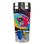 Dram Abstrak Stainless Steel Travel Tumbler