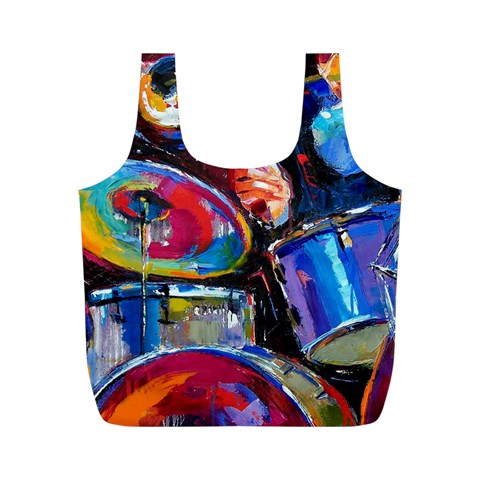 Dram Abstrak Full Print Recycle Bag (M) from ArtsNow.com Front