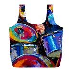 Dram Abstrak Full Print Recycle Bag (L)