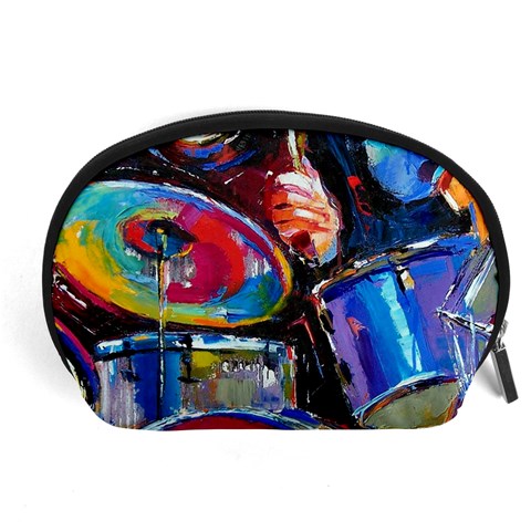 Dram Abstrak Accessory Pouch (Large) from ArtsNow.com Front