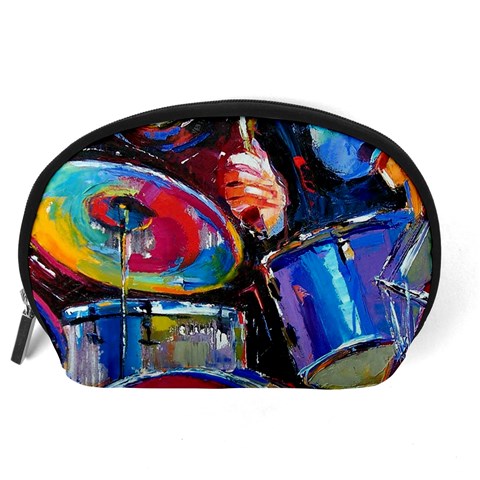 Dram Abstrak Accessory Pouch (Large) from ArtsNow.com Back