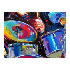 Dram Abstrak Double Sided Flano Blanket (Mini) from ArtsNow.com 35 x27  Blanket Front