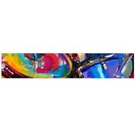Dram Abstrak Flano Scarf (Large)