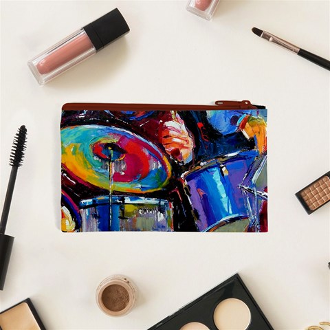 Dram Abstrak Cosmetic Bag (XS) from ArtsNow.com Back