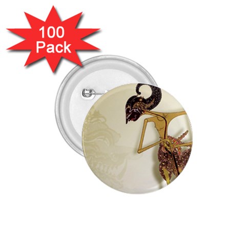 Gunungan Wayang Wallpaper 1.75  Button (100 pack)  from ArtsNow.com Front