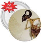 Gunungan Wayang Wallpaper 3  Button (100 pack)