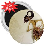 Gunungan Wayang Wallpaper 3  Magnet (100 pack)