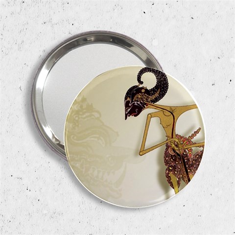 Gunungan Wayang Wallpaper 2.25  Handbag Mirror from ArtsNow.com Front