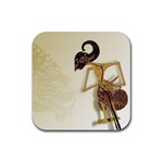 Gunungan Wayang Wallpaper Rubber Coaster (Square)