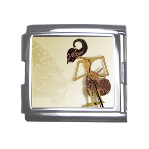 Gunungan Wayang Wallpaper Mega Link Italian Charm (18mm) from ArtsNow.com Front