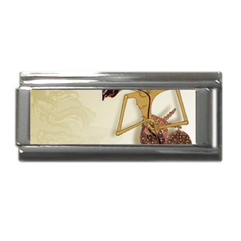 Gunungan Wayang Wallpaper Superlink Italian Charm (9mm) from ArtsNow.com Front