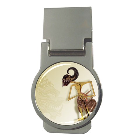 Gunungan Wayang Wallpaper Money Clip (Round) from ArtsNow.com Front