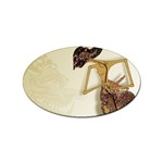 Gunungan Wayang Wallpaper Sticker Oval (100 pack)