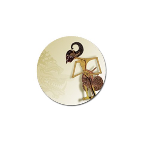 Gunungan Wayang Wallpaper Golf Ball Marker (10 pack) from ArtsNow.com Front