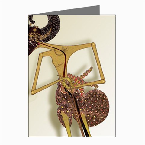 Gunungan Wayang Wallpaper Greeting Cards (Pkg of 8) from ArtsNow.com Left